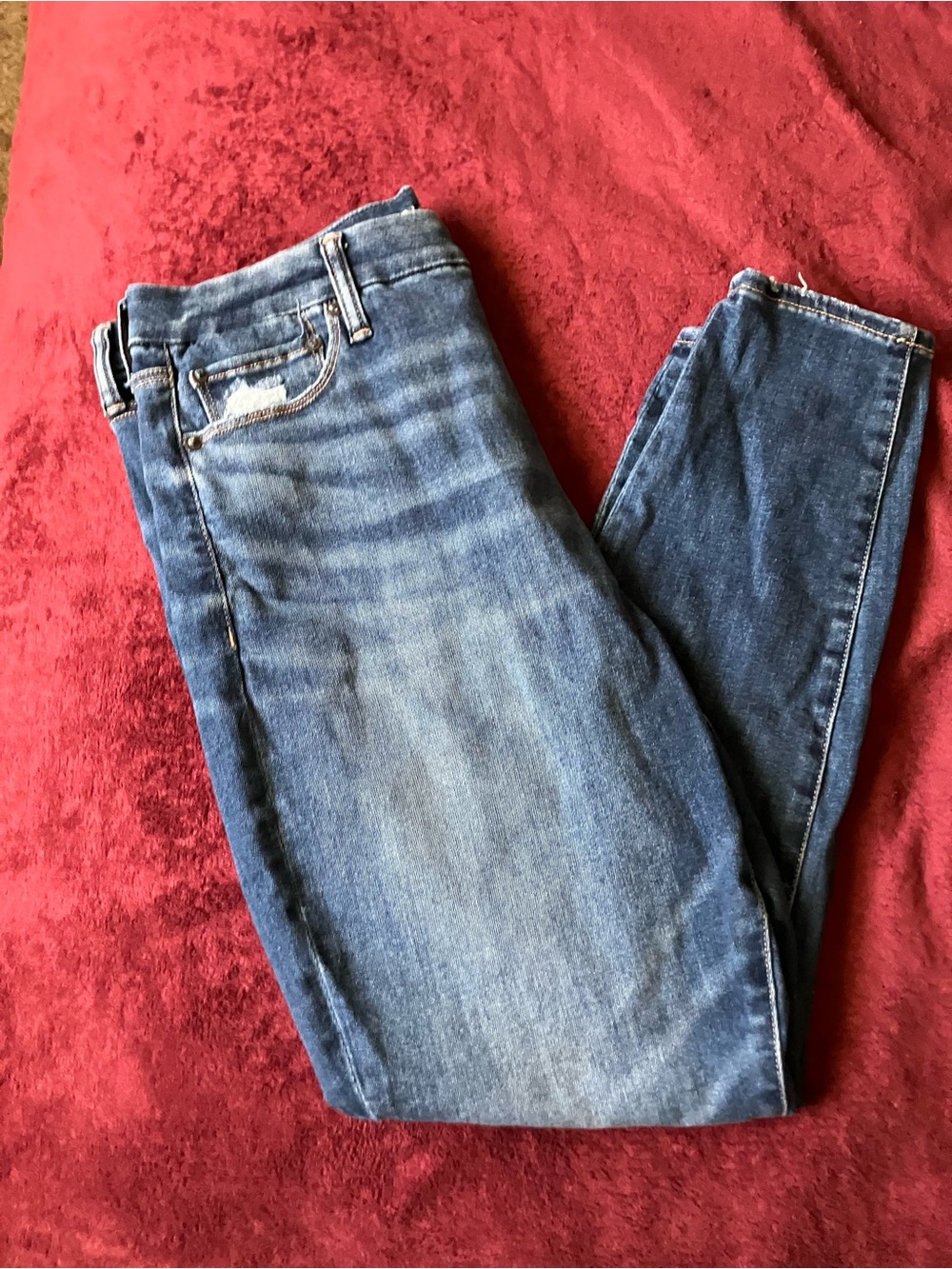American Eagle Outfitters Women's Blue Skinny Jeans